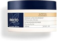 Phyto Nutrimento Maschera nutrimento intensivo e rigenerante per capelli secchi, Formato da 200 ml