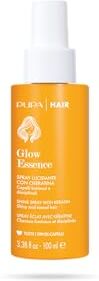 Pupa Hair Glow Essence Spray Lucidante Con Cheratina Per Tutti i Tipi di Capelli ML.100