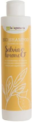 Generico La Saponaria Shampoo Salvia e Limone per Capelli Grassi Azione Sebo-Normalizzante e Astringente con Estratti di Ortica, Vegan, 200ml