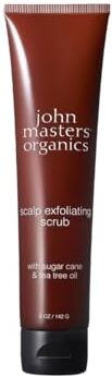 John Masters Organics Scalp Exfoliating Scrub con Zucchero di Canna & Olio dell’Albero di Thé 180g – Scrub Esfoliante Cute