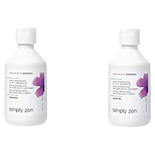 Simply restructure in shampoo DUO PACK 2 x 250 ml shampoo ristrutturante per capelli secchi o danneggiati 500ml PROMOZIONE SPEDIZIONE GRATUITA