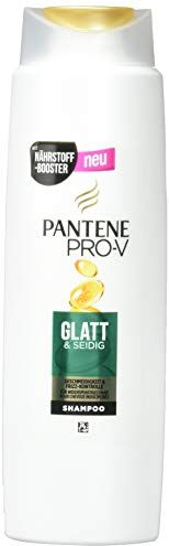 Pantene Pro-V Glatt & Seidig Donne non professionale Shampoo 300 ml – Shampoo (Donne, non professionale, Shampoo, Capelli Ricci, 300 ml, Idratante, Brillante)