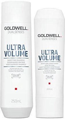 Goldwell Dualsenses Ultra volume Bodifying shampoo 250ml Balsamo 200ml Volume per capelli fini