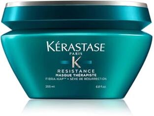 KERASTASE Kérastase, Résistance Thérapiste, Maschera Riparatrice, Per Capelli Molto Danneggiati, Masque Thérapiste, 200 ml