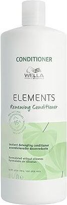 Wella Professionals Elements Balsamo capelli rigenerante, Contemporaneo  per capelli wow, Balsamo capelli con aloe vera e vitamina E 1l