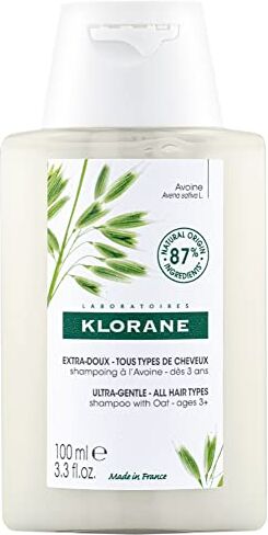 Klorane Ultra delicato Tutti i tipi di capelli Shampoo con avena 100ml