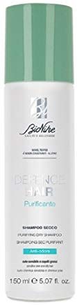 BioNike Defence Hair Shampoo Secco Capelli per Cute Sensibile e Capelli Grassi, Azione Seboregolatrice, Neutralizza gli Odori e Assorbe le Impurità, Dona Leggerezza e Idratazione, 150 ml