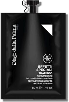 diego dalla palma Shampoo Effetti Speciali Ristrutturante, 1 bustina richiudibile da 50 ml