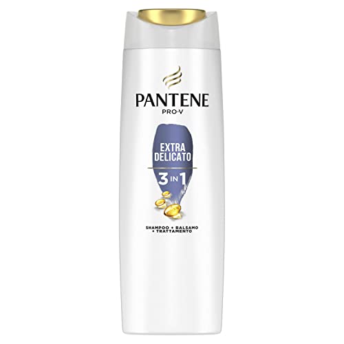 Pantene Pro-V Extra Delicato 3 in 1, Shampoo Balsamo e Trattamento, 225ml