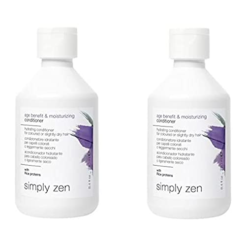 Simply age benefit & moisturizing conditioner DUO PACK 2 x 250 ml condizionatore idratante per capelli colorati o leggermente secchi 500ml PROMOZIONE SPEDIZIONE GRATUITA