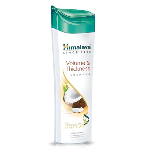 Himalaya Volume and Thickness Shampoo with Coconut Oil, Provides Volume, Visibly Thick and Bouncy Hair, 400 ml