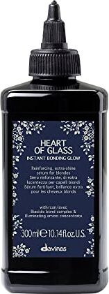 Davines HEART OF GLASS Instant Bonding Glow siero rinforzante extra lucentezza capelli biondi 300ml