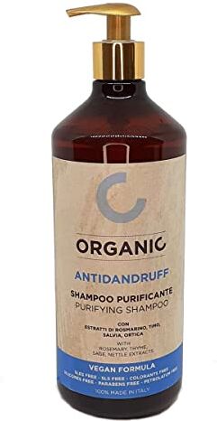 puntidivista Shampoo biologico Purificante 1000 ml l'alleato perfetto contro la forfora, allevia prurito e irritazione, ripristinando il pH del cuoio capelluto.