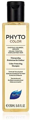 Phyto color Shampoo Protettivo del Colore, Ottimale per Capelli Colorati con Mèches, Formato da 250 ml