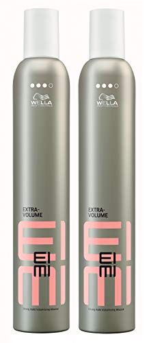 Wella Eimi  Professionals Extra Volume Extra Forte Confezione con 2 flaconi di schiuma per capelli, 500 ml