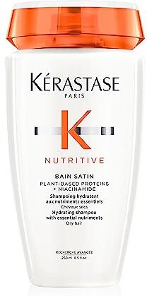 KERASTASE Kérastase, Nutritive, Shampoo Idratante, Per Capelli Secchi, Effetto Rivitalizzante, Con Attivi Nutritivi Essenziali, Bain Satin, 250 ml