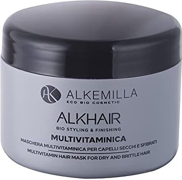 Generico ALKEMILLA MASCHERA MULTIVITAMINICA PER CAPELLI SECCHI E SFIBRATI 250ML ECOBIO VEGANO COD.0192