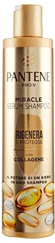 Pantene Pro-V Miracle Serum Shampoo Rigenera E Protegge, Con Collagene, Il Potere Di Un Siero In Uno Shampoo, Per Capelli Deboli E Danneggiati, 250 ml