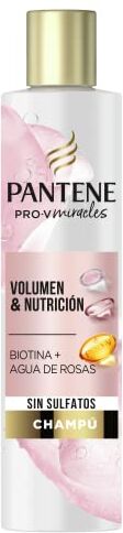 Pantene Pro-V Miracles Shampoo Volume e Nutrizione Rosa 225 ml