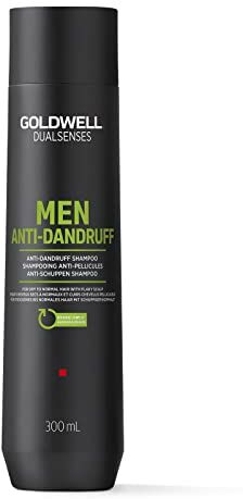 Goldwell Dualsenses Men, Shampoo antiforfora per capelli secchi o normali, 300ml