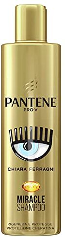 Pantene Pro-V Chiara Ferragni, Shampoo Miracle Protettivo alla Keratina, Ripara e Protezione, Edizione Limitata, 250 ml