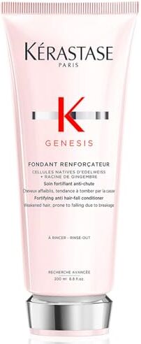 KERASTASE Kérastase, Genesis, Balsamo Fortificante Anti-Caduta, Per Capelli Indeboliti & con Tendenza a Caduta e Rottura, Fondant Reinforcateur, 200 ml