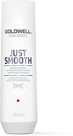 Goldwell Dualsenses Just Smooth, Shampoo disciplinante per capelli indisciplinati e crespi, 250ml