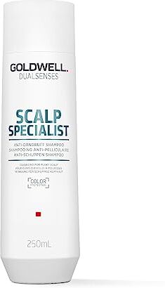 Goldwell Dualsenses Scalp Specialist, Shampoo Antiforfora per cuoio capelluto sensibile o capelli che tendono a diradarsi, 250ml