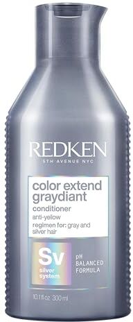 Redken Balsamo professionale Color Extend Graydiant, Azione Protettrice del Colore, Per capelli grigi, 300 ml