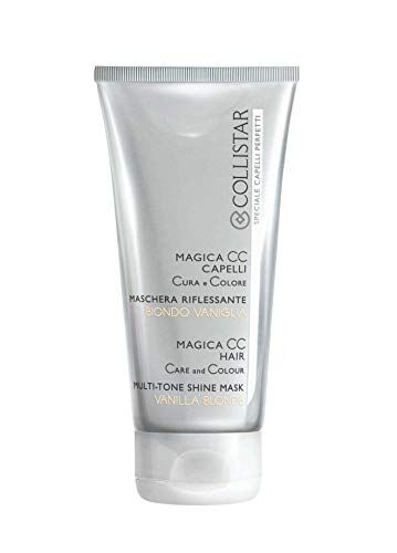 Collistar Magica CC Capelli Cura e Colore Biondo Vaniglia,Maschera Riflessante per Capelli Naturali e Colorati,Intensifica il Colore, Idrata in Profondità, 150 ml