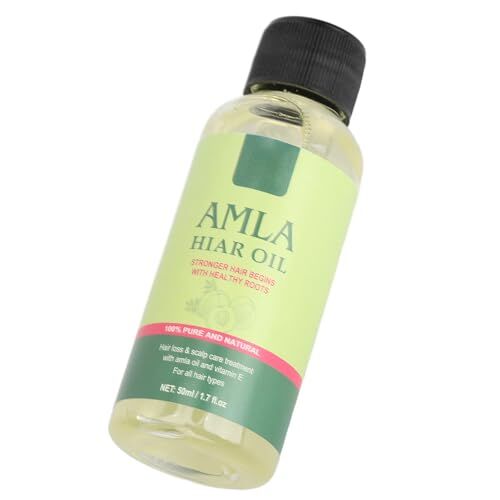 Generic Olio per Capelli Amla, Siero Nutriente Rinforzante per Capelli Alla Radice 50 Ml per la Cura Quotidiana