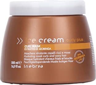 Inebrya Ice Cream Curly Plus Curl Mask Capelli Ricci 500 Ml