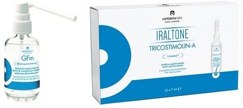 Generic GFM Lozione Tricologica 50 ml + Tricostimolin-a 12 fiale anticaduta