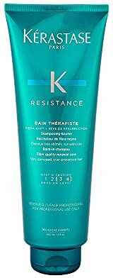 KERASTASE Kérastase Resistance Bain Thérapiste, Shampoo-balsamo ristrutturante per la fibra capillare, Stato di erosione 3-4, 450 ml