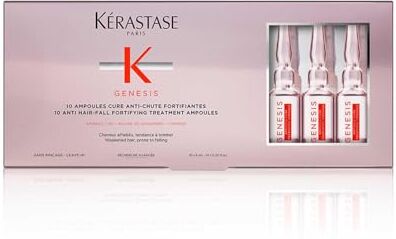 KERASTASE Kérastase, Genesis, Trattamento in Fiale Anti-Caduta & Anti-Rottura, Per Capelli Fragili, Anti-Chute Fortifiantes, Fiale 10x6 ml