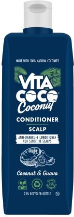 Vita Coco Balsamo Anti-forfora (400ml) contro la forfora, i capelli grassi, il cuoio capelluto secco e pruriginoso • Balsamo per capelli con cocco e guava