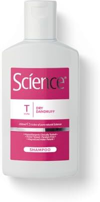 SCIENCE Hair Care Shampoo Forfora Secca 200ml Azione idratante ed esfoliante -Ingredienti Naturali, Pack 100% Riciclabile Made in Italy