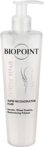 BIOPOINT Extreme Repair Fluido Capelli Super Ricostruttore Pre-Shampoo, Azione Nutriente e Fortificante, Favorisce la Ricostruzione della Fibra Capillare, 200 ml