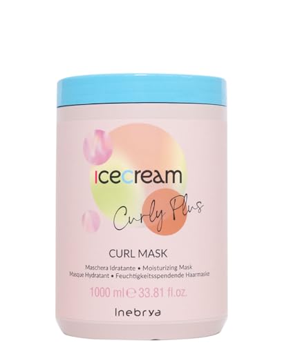 Inebrya Ice Cream Curly Plus maschera idratante 1000ml