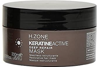 Zone KERATINE ACTIVE Maschera DEEP REPAIR MASK 500 ml con Cheratina Sistema anti-crespo & anti-nodi.