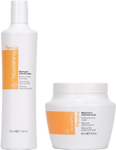 FANOLA Nourishing Shampoo 350 + Nourishing Maschera 500