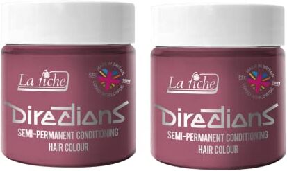 La Riche 2 x New  Directions Semi-Permanent Hair Color 88 ml Pastello Rosa