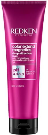 Redken Maschera professionale Color Extend Magnetics, Azione Protettrice del Colore, 250 ml