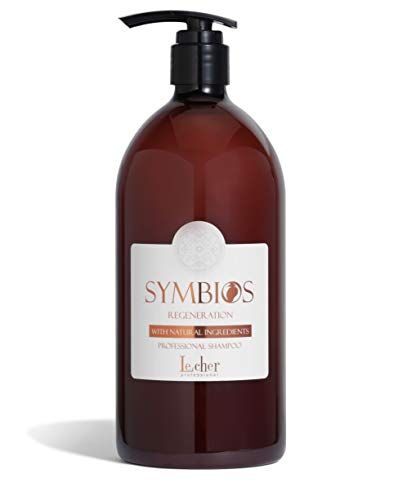 Lecher Professional Symbios Color Shampoo con ingredienti biologici per capelli danneggiati – 1 litro!