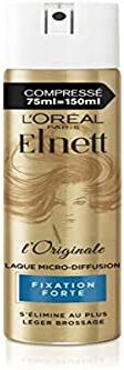 L'ORÉAL Paris Elnett, lacca per fissaggio forte in formato compresso da 75 ml