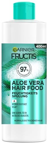 Garnier Fructis Umidificante Aloe Vera Hair Food Balsamo per capelli da normali a secchi, vegano, 400 ml (confezione da 1)