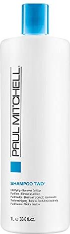 Paul Mitchell Shampoo Two, shampoo seboregolatore, per tutti i tipi di capelli, specialmente capelli grassi 1000ml