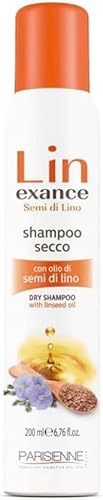 Generico 3 Bottiglie Parisienne Exance Shampoo A Secco Con Olio Di Semi e Proteine Del Riso Di Lino 200ml Cadauno