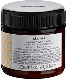 Davines Alchemic Conditioner Golden 250ml Coloured conditioning cream for golden blonde