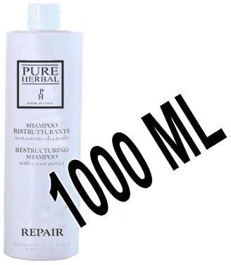 Pure Shampoo  1000 ml (ristrutturante Capelli al caviale)